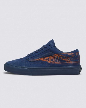 Vans Queer Poets Old Skool Kae Tempest Shoe Women Sneakers Navy | CS1-4654