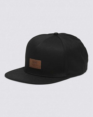 Vans Rayland Snapback Men Hats Black | CR1-7602