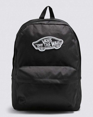 Vans Realm Women Backpacks Black | TX1-3610