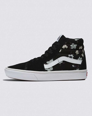 Vans SK8-Hi ComfyCush Shoe Women High Top Sneakers Black | TD1-7294