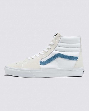 Vans SK8-Hi Corduroy Shoe Men High Top Sneakers Navy / White | IO1-2051