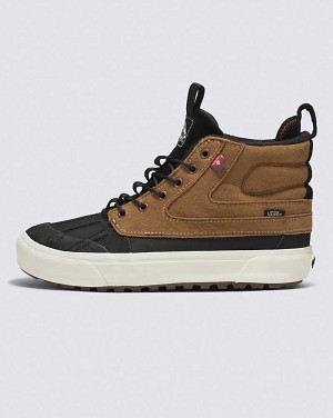 Vans SK8-Hi Del Pato MTE-2 Shoe Women High Top Sneakers Black / Khaki | NA1-3122