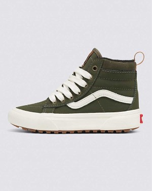 Vans SK8-Hi MTE-1 Shoe Kids' High Top Sneakers Green | HM1-8164