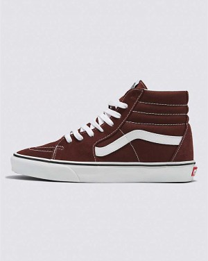 Vans SK8-Hi Shoe Men High Top Sneakers Chocolate | CH1-0315