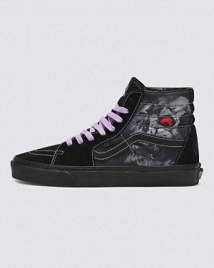 Vans SK8-Hi Shoe Women High Top Sneakers Black / Black | LI1-3343