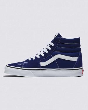 Vans SK8-Hi Shoe Women High Top Sneakers Blue | TH1-4111