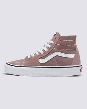 Vans SK8-Hi Tapered Shoe Women High Top Sneakers Light Coral | OP1-6282