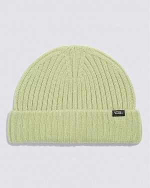 Vans Shallow Cuff Men Beanie Light Green | EK1-5226