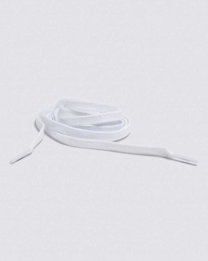 Vans Shoe Laces 28 Men Laces White | GB1-1153