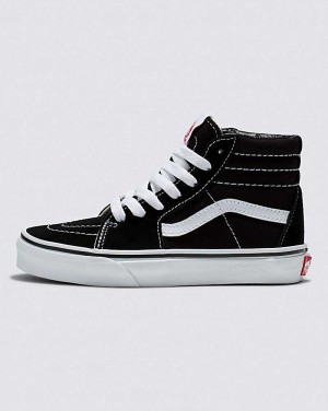 Vans Sk8-Hi Shoes Kids' High Top Sneakers Black / White | GD1-1239