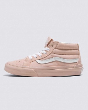 Vans Sk8-Mid Reissue Shoe Kids' High Top Sneakers Rose | NI1-0833