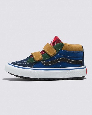 Vans Sk8-Mid Reissue V MTE-1 Shoe Kids' High Top Sneakers Multicolor / White | TM1-2925