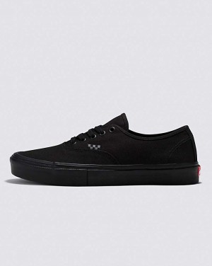 Vans Skate Authentic Skate Shoe Men Skate Shoes Black / Black | WD1-5667