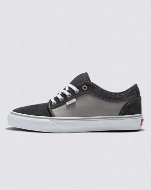 Vans Skate Chukka Low Shoe Men Skate Shoes Dark Grey / White | XG1-3603