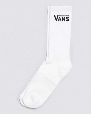 Vans Skate Crew 9.5-13 1 Pack Men Socks White | KW1-9822