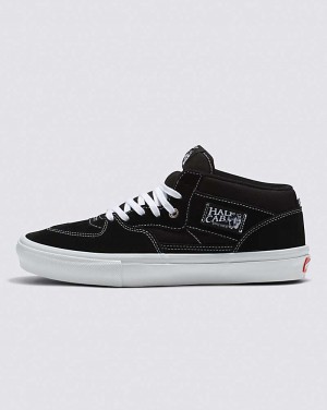 Vans Skate Half Cab Skate Shoe Men Skate Shoes Black / White | AU1-3358