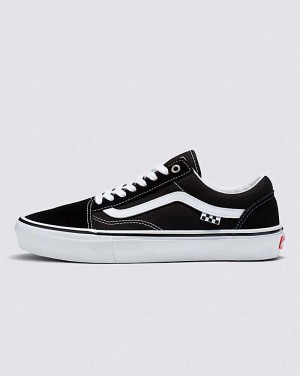 Vans Skate Old Skool Skate Shoe Men Skate Shoes Black / White | KH1-4488