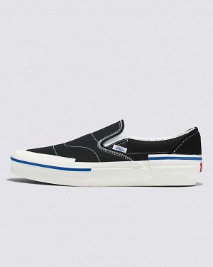 Vans Slip-On Reconstruct Shoe Women Slip On Shoes Black | ON1-5551