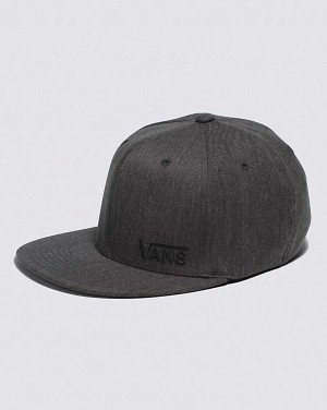 Vans Splitz Men Hats Charcoal | MI1-3657