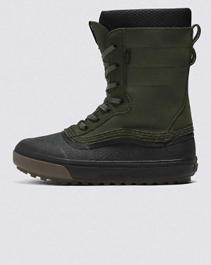 Vans Standard Zip Snow MTE Boot Women Snowboard Boots Green / Black | KY1-4147