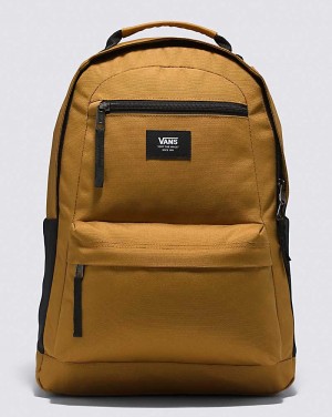 Vans Startle Men Backpacks Gold Brown | MM1-6872