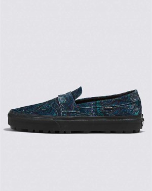 Vans Style 53 Velvet Shoe Men Sneakers Navy / Black | OX1-1176