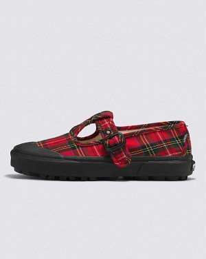 Vans Style 93 Shoe Women Slip On Shoes Red / Black | KL1-5176