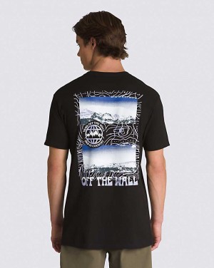 Vans The Incline Men T Shirts Black | NF1-9718