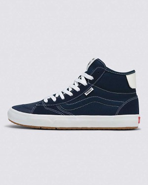 Vans The Lizzie Men High Top Sneakers Blue | SZ1-0256