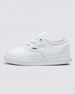 Vans Toddler Authentic Shoes Kids' Sneakers White | LQ1-9081