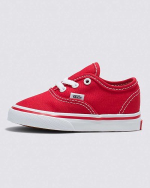 Vans Toddler Authentic Shoes Kids' Sneakers Red | UN1-4742