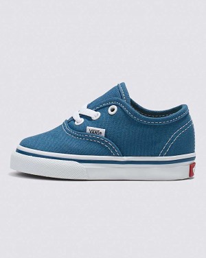 Vans Toddler Authentic Shoes Kids' Sneakers Navy | PD1-4896