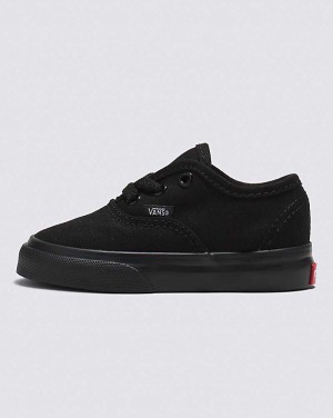 Vans Toddler Authentic Shoes Kids' Sneakers Black / Black | BH1-1780