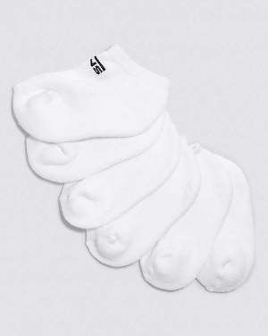 Vans Toddlers Classic Kick 3-Pack Kids' Socks White | JF1-8349