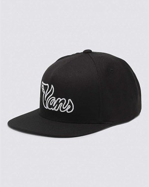 Vans Wing Snapback Men Hats Black | MJ1-4057