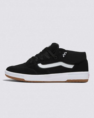 Vans Zahba Mid Men Sneakers Black / White | OM1-9518