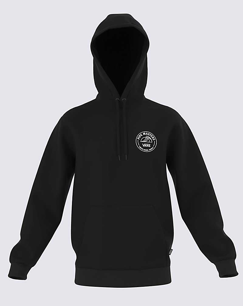 Vans 2023 Pipe Masters Poster Pullover Men Hoodie Black | WD1-2389