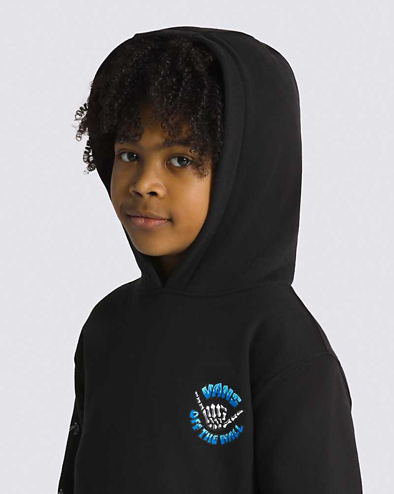 Vans 66 Shredders Pullover Kids' Hoodie Black | ZK1-8500