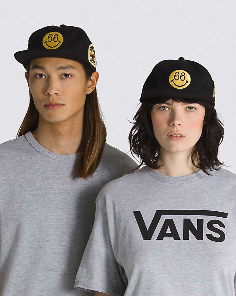 Vans 66 Unstructured Men Hats Black | OG1-7517