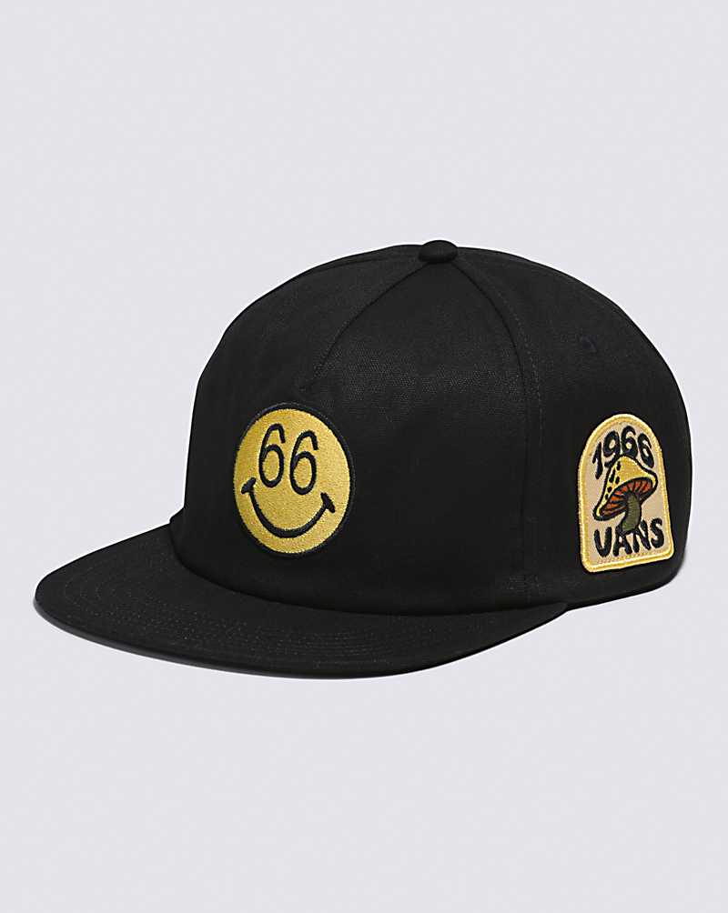 Vans 66 Unstructured Men Hats Black | OG1-7517