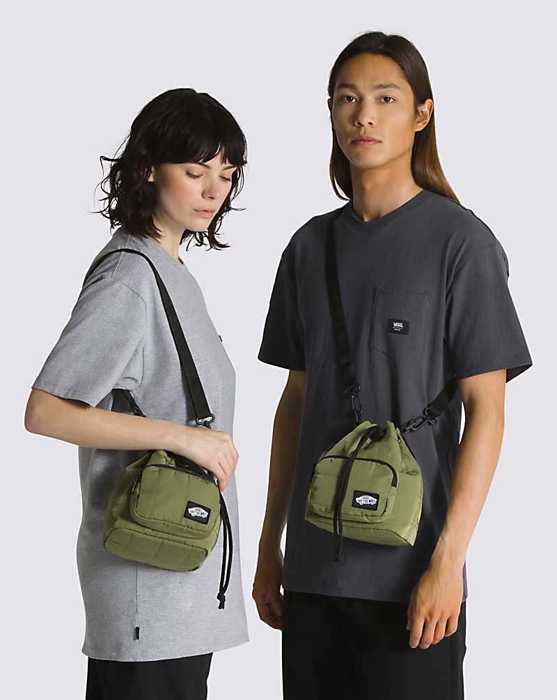 Vans ABD Bucket Bag Men Bags Green | FA1-6467