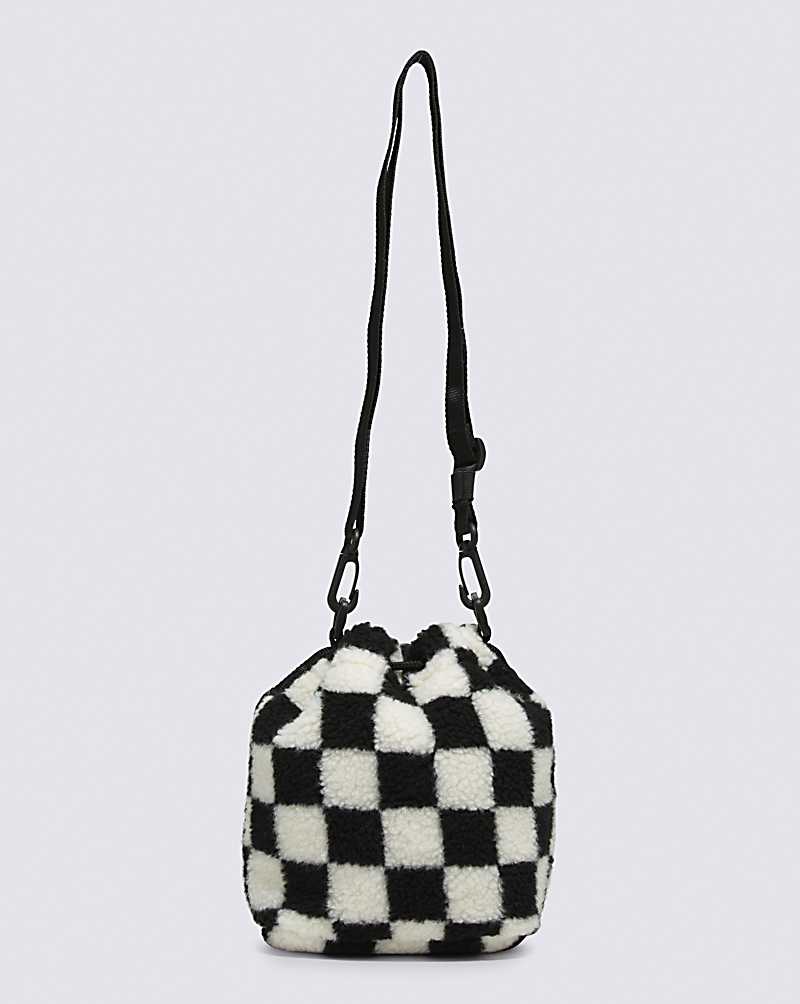 Vans ABD Bucket Bag Women Bags Black / White | XF1-8837