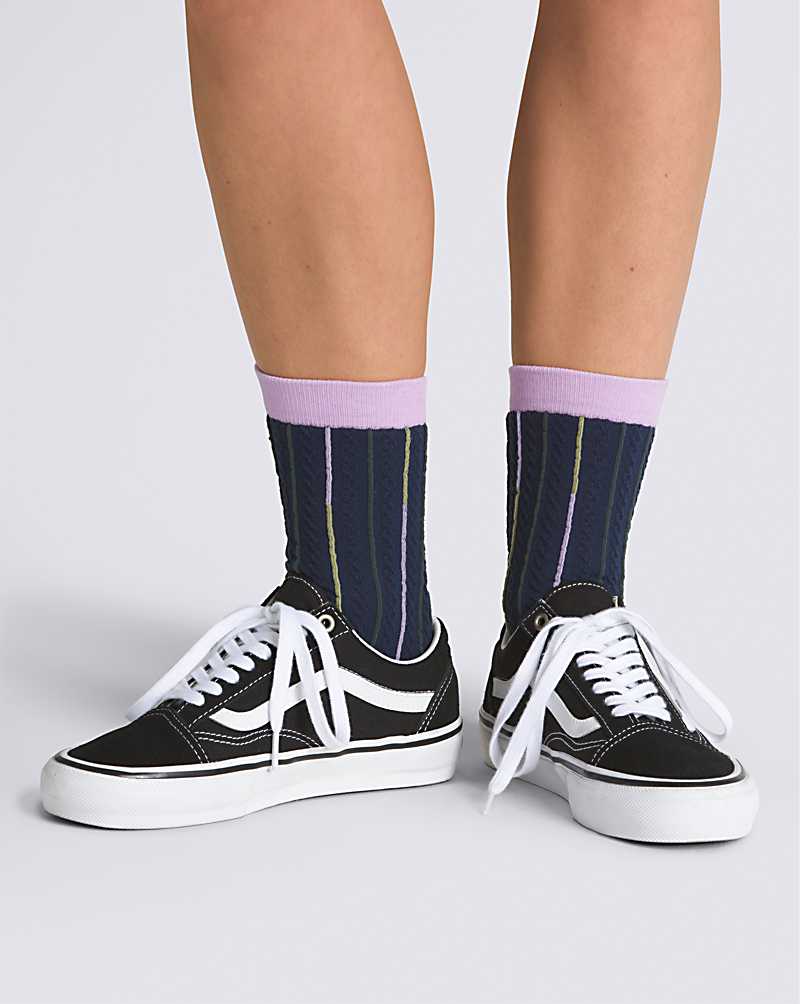 Vans Alta Crew Women Socks Blue | SP1-7323