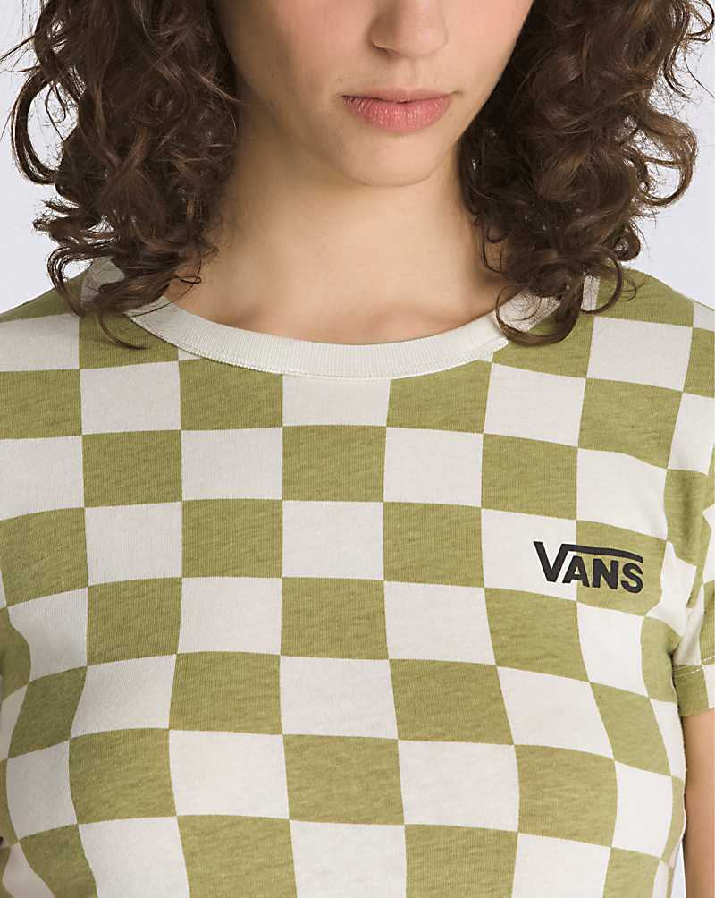 Vans Amstone Mini Women T Shirts Green Olive | XY1-8526