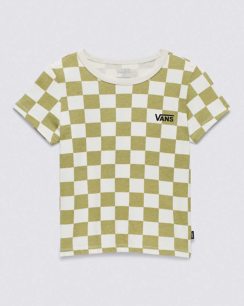 Vans Amstone Mini Women T Shirts Green Olive | XY1-8526