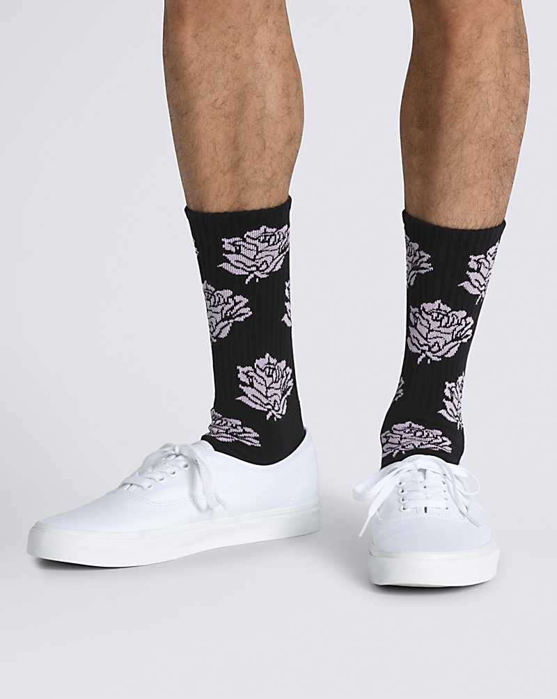 Vans Amusement 66 Crew Men Socks Purple | XU1-4501