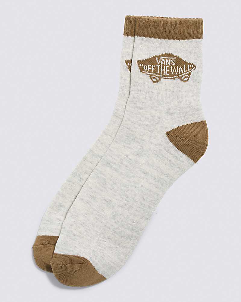 Vans Art Half Crew Men Socks Olive | BH1-7763