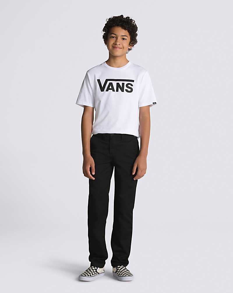 Vans Authentic Chino Kids\' Pants Black | PV1-3414