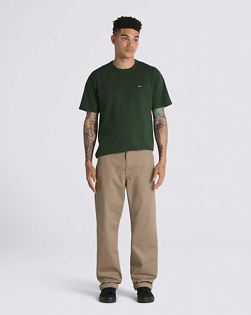 Vans Authentic Chino Relaxed Men Pants Khaki | AQ1-5611