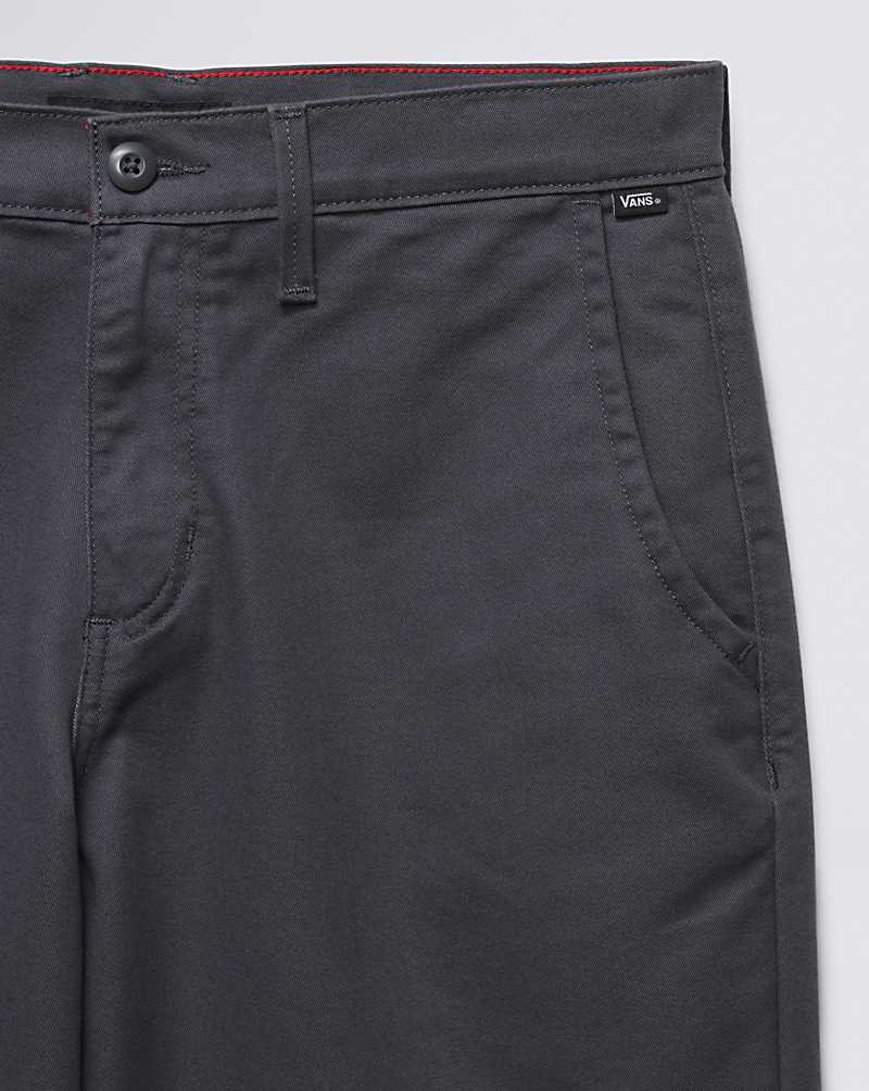 Vans Authentic Chino Relaxed Men Shorts Dark Grey | WB1-4033